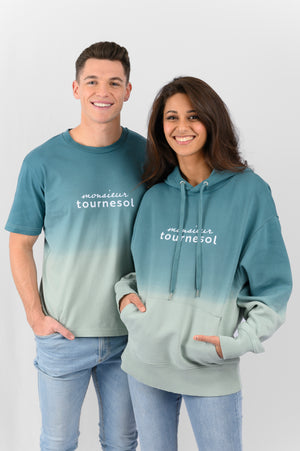 T-shirt dip dye oversize